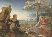 Philipp Otto Runge Rest on the Flight into Egypt (mk09) Germany oil painting artist